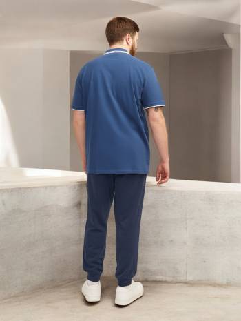 JACK&JONES pantalone tuta garzato taglie forti uomo 12253887