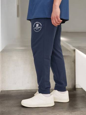 JACK&JONES pantalone tuta garzato taglie forti uomo 12253887