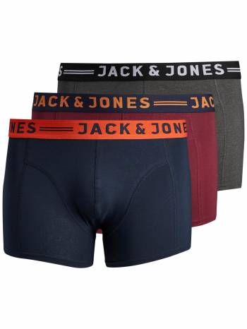 JACK&JONES tris boxer intimo taglie forti uomo 12147592