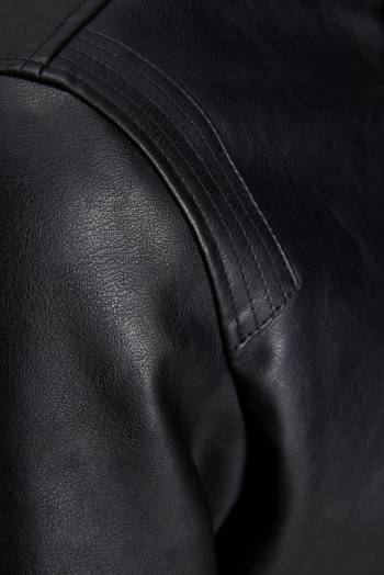 JACK&JONES giubbino ecopelle taglie forti uomo 12230055