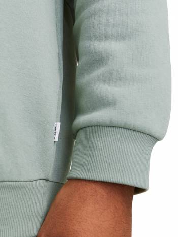 JACK&JONES felpa felpata taglie forti uomo 12250594