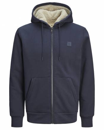 JACK&JONES felpa cappuccio orsetto taglie forti uomo 12267920