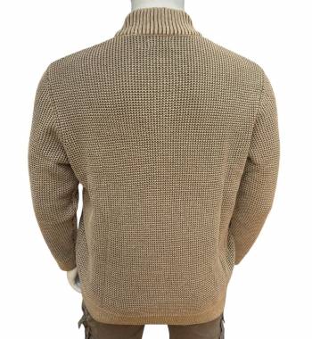 JACK&JONES maglia mezza zip taglie forti uomo 12265737