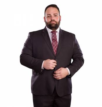 LINO CLEMENTE abito taglie forti uomo 20102