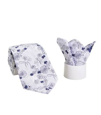 LINO CLEMENTE cravatta e pochette taglie forti uomo 72