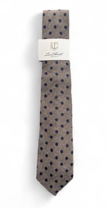 LINO CLEMENTE cravatta seta-lana uomo 159