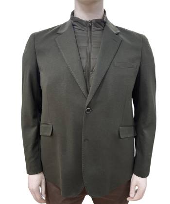 LINO CLEMENTE giacca drop 4 taglie forti uomo 25260