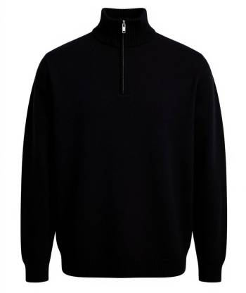 MAXFORT maglia mezza zip taglie forti uomo 6123