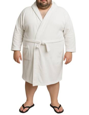 ACCAPPATOIO spugna taglie forti uomo