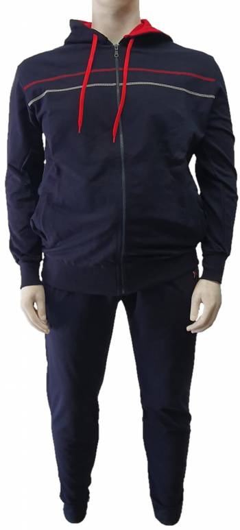 MAXFORT tuta leggera taglie forti uomo vesuvio blu