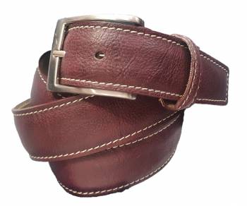 MAXFORT cintura pelle taglie forti uomo cab23f cuoio