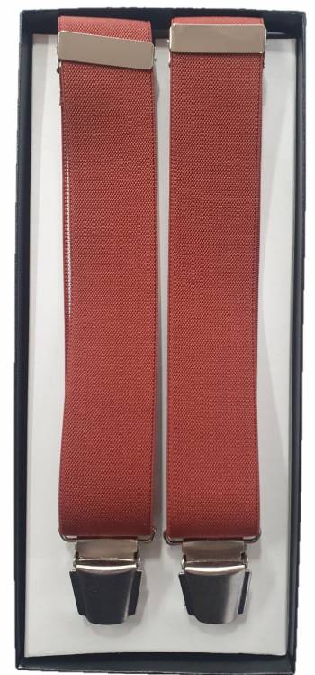 MAXFORT bretella uomo taglie forti unita ruggine