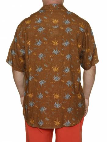 MAXFORT camicia manica corta taglie forti uomo atri