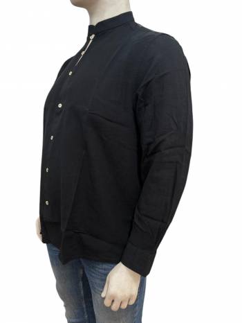 MAXFORT camicia coreana lino taglie forti uomo pisticci