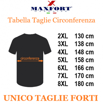 EASY MAXFORT tshirt taglie forti uomo 2646