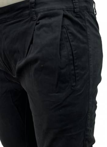 MAXFORT chinos taglie forti uomo ryu nero