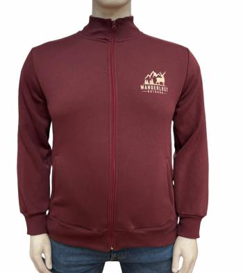 MAXFORT EASY felpa cotone felpato taglie forti uomo 2526