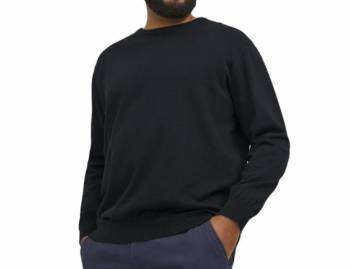 MAXFORT maglia lana merino taglie forti uomo 3331