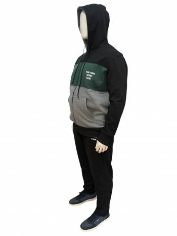 MAXFORT tuta cotone felpato taglie forti uomo gransasso