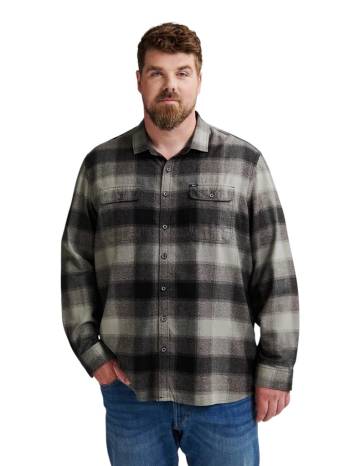 PETROL camicia flanella taglie forti uomo 4170