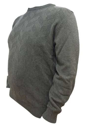 SR maglia lana taglie forti uomo cera