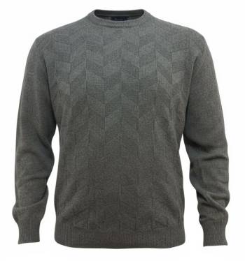 SR maglia lana taglie forti uomo cera