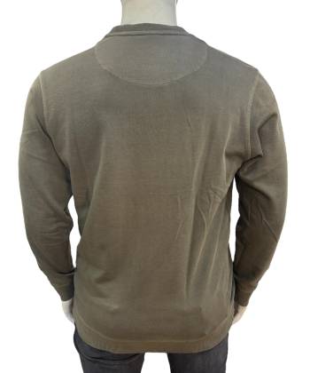 REDFIELD felpa garzata taglie forti uomo 1040