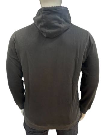 REDFIELD felpa garzata taglie forti uomo 1045