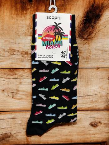 SCOPRI tris calza uomo MIAMI BEACH