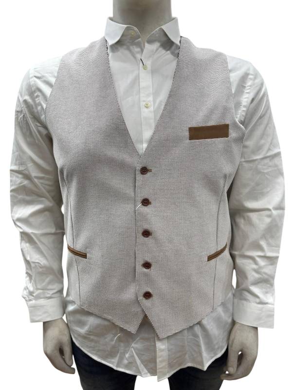 A-M gilet taglie forti uomo tonale