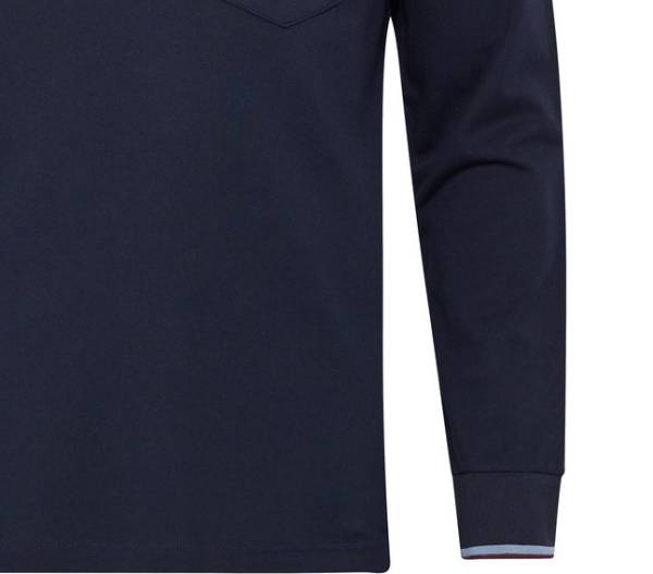 NORTH LATITUDE polo manica lunga taglie forti uomo 53119