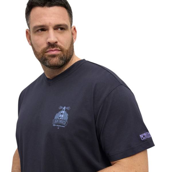 NORTH LATITUDE tshirt taglie forti uomo 53101