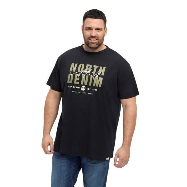 NORTH LATITUDE tshirt taglie forti uomo 99335