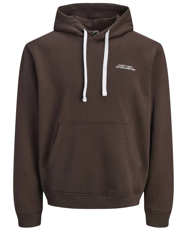 JACK&JONES felpa cotone felpato taglie forti uomo 12288180