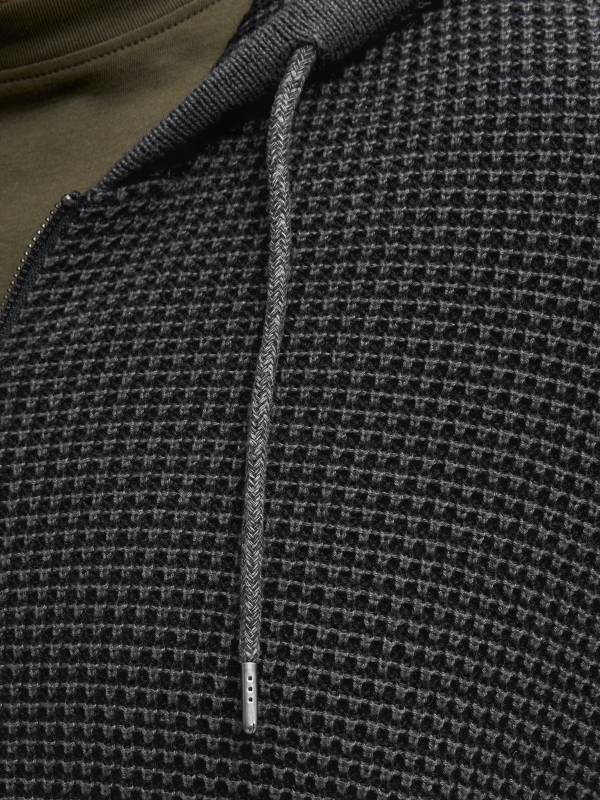 JACK&JONES maglia cappuccio taglie forti uomo 12285626