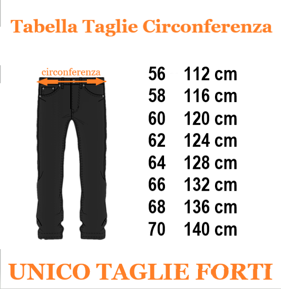 MAXFORT pantalone coulisse taglie forti uomo anselmo