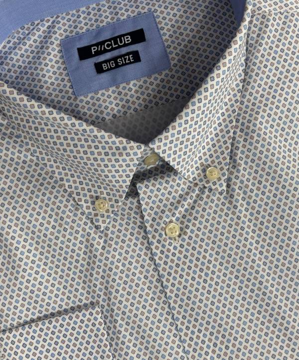 PCLUB camicia taglie forti uomo 4490