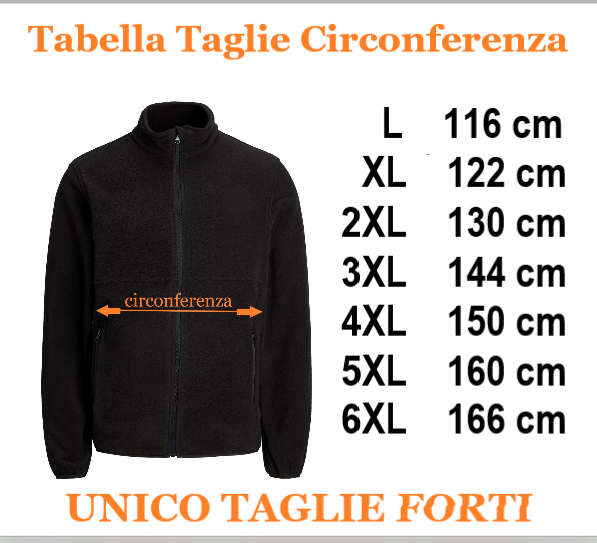 PETROL maglia-felpa taglie forti uomo 3430