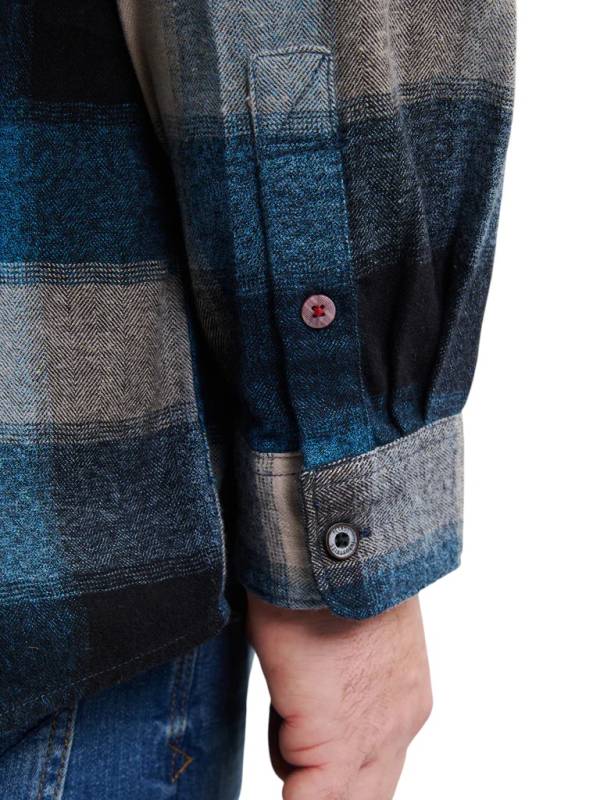 PETROL camicia flanella taglie forti uomo 4170