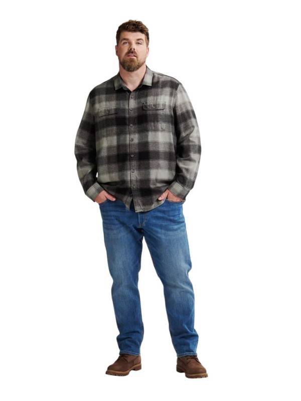 PETROL camicia flanella taglie forti uomo 4170