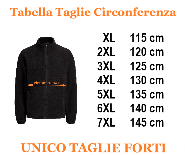 SR maglia lana taglie forti uomo cera