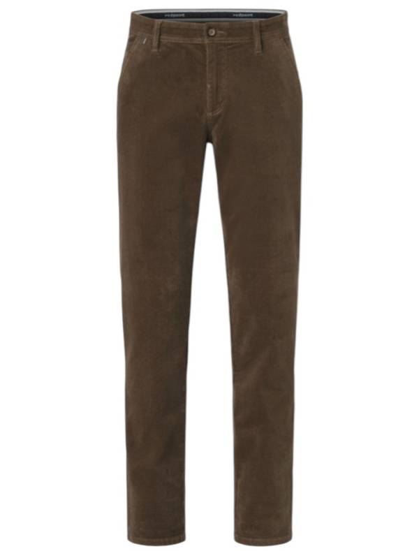 REDPOINT pantalone velluto stretch taglie forti uomo