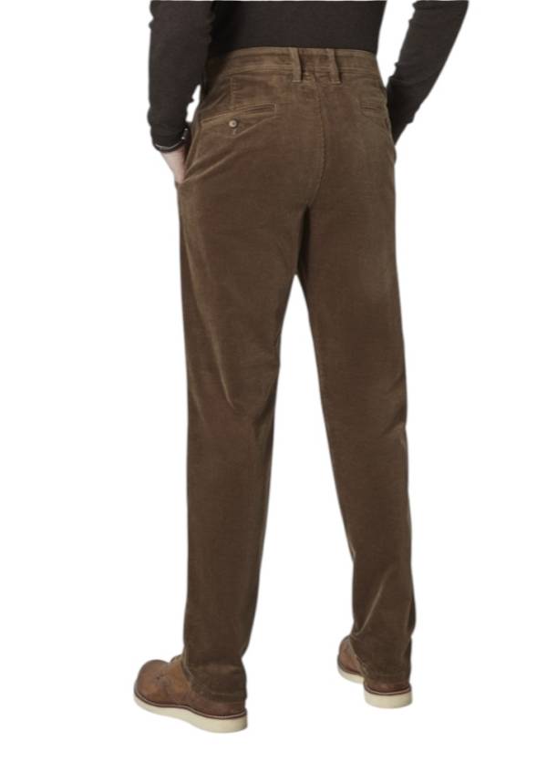 REDPOINT pantalone velluto stretch taglie forti uomo