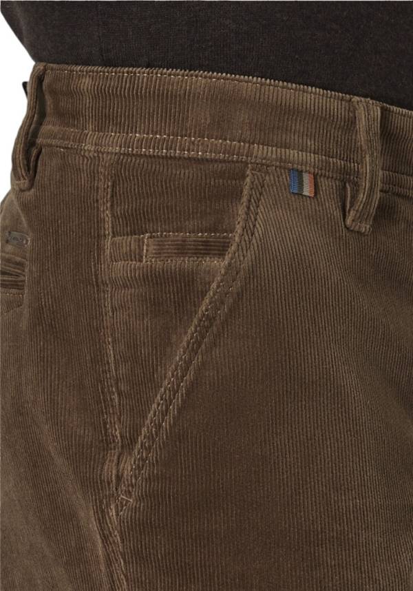 REDPOINT pantalone velluto stretch taglie forti uomo