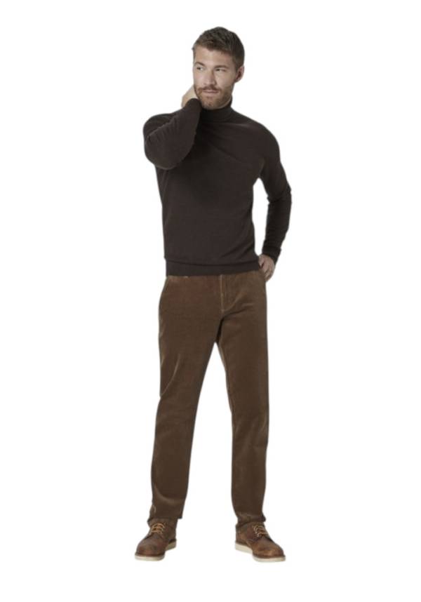 REDPOINT pantalone velluto stretch taglie forti uomo