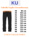 KU pantalaccio lino taglie forti uomo 1514