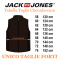 A-M gilet taglie forti uomo tonale