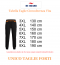 Pantalone tuta taglie forti uomo jersy leggero