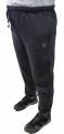 BBOARD pantalone tuta felpato taglie forti uomo polsino