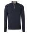 CASAMODA maglia cotone zip taglie forti uomo 454382